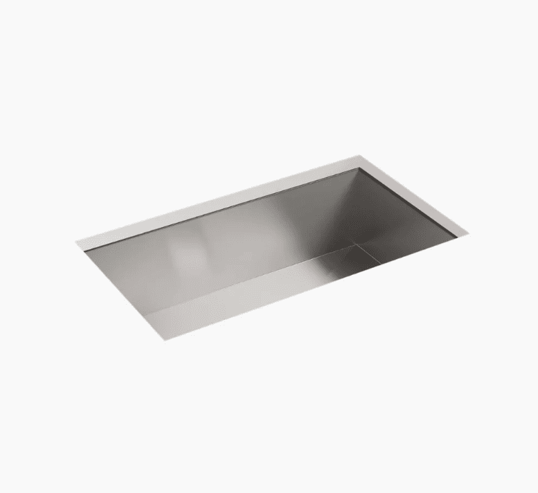 20022 - NA Kohler Stainless Steel - Rectangle