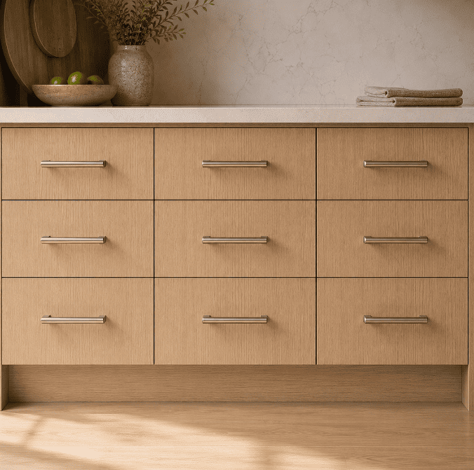 Cabinet Modern Steel Pull