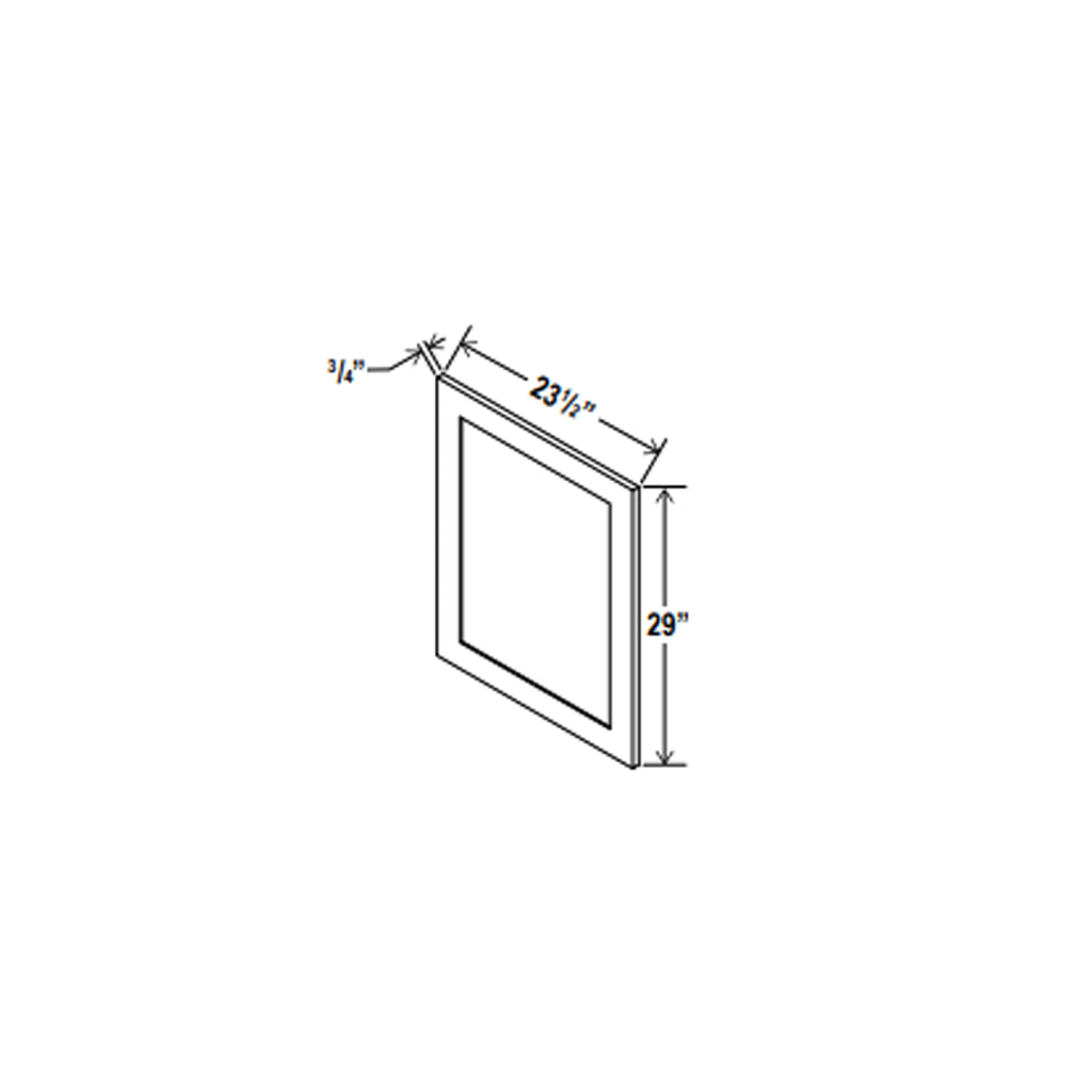 Base Decorative End Panel Prestige Shaker